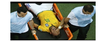 COPA - Contundido, Neymar est fora da Copa