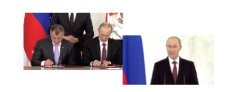 PUTIN assina tratado e a Crimeia j  da Russia