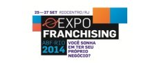 EXPO FRANCHISING ABF RIO - Feira acontece em 25 a 27.09.2014
