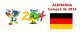 COPA - Aps 24 anos, Alemanha conquista o tetracampeonato